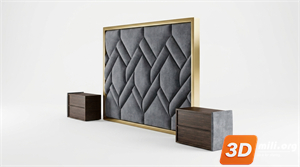 Headboard Skp Files